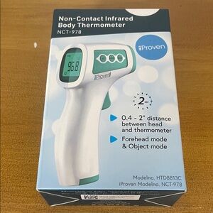 iProven Infrared Thermometer with Blue Packaging